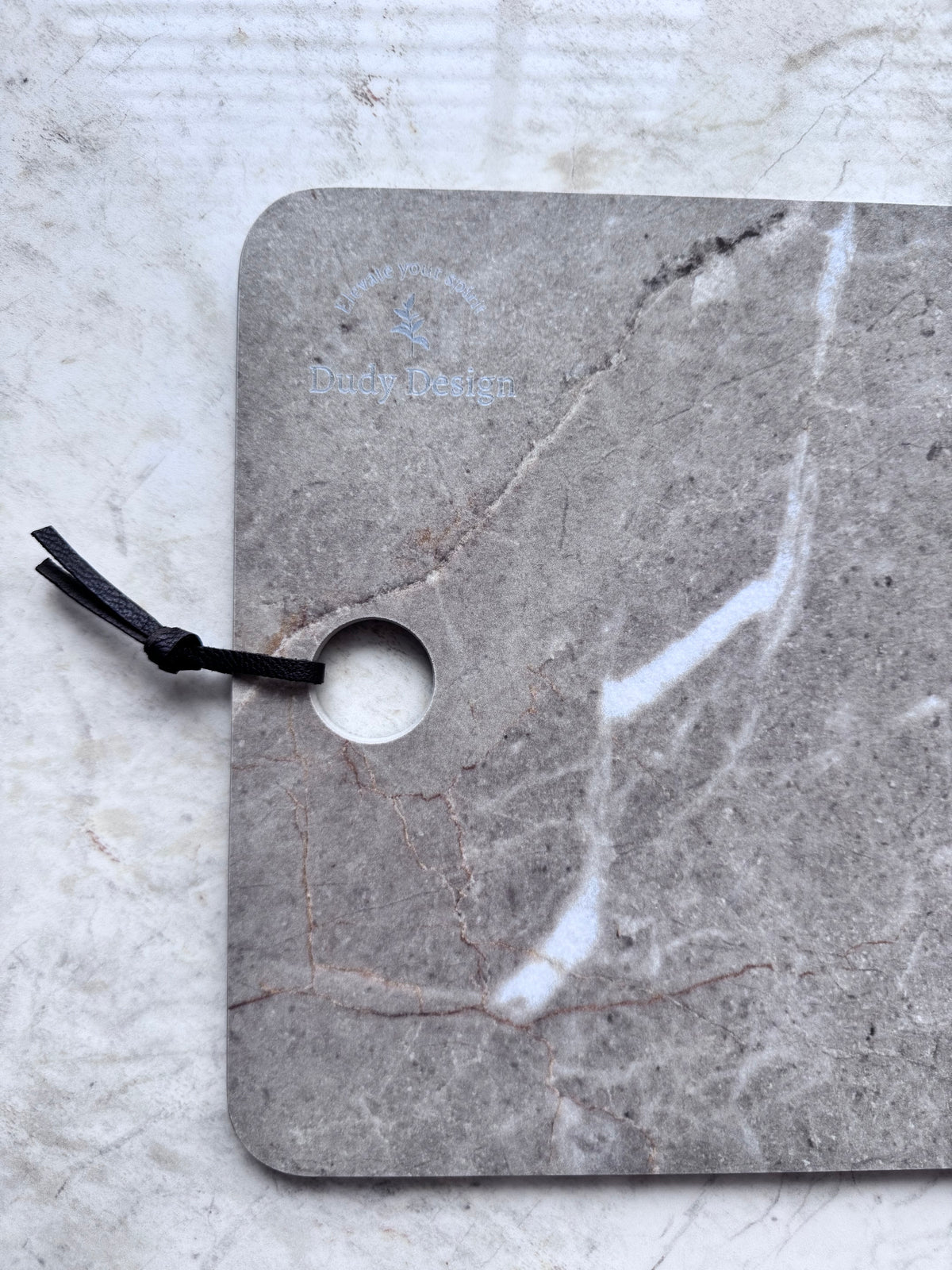 Dudy Design Silver Roots Porselen Kesme Tahtası  (35x25)