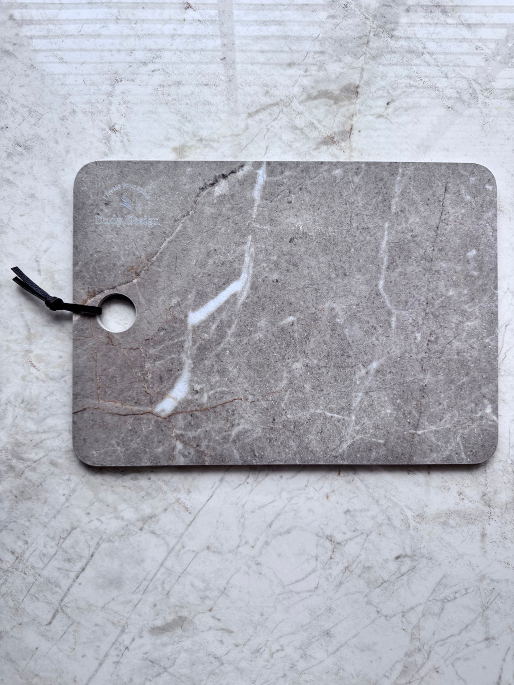 Dudy Design Silver Roots Porselen Kesme Tahtası  (35x25)