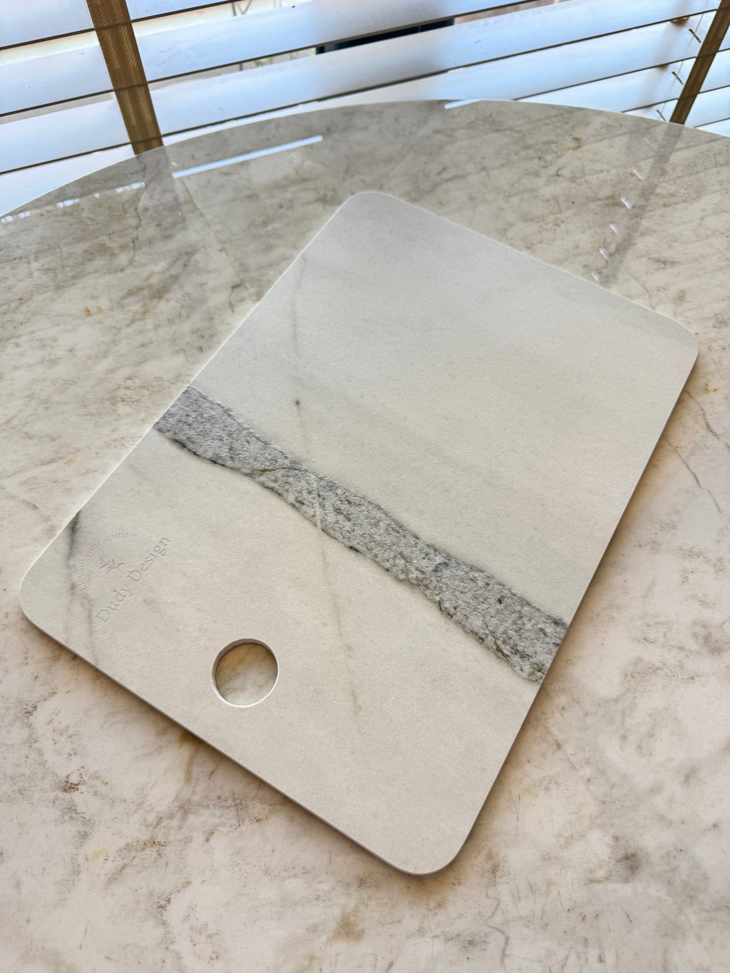 Dudy Design Black Swan Büyük Porselen Kesme Tahtası  (35x25)