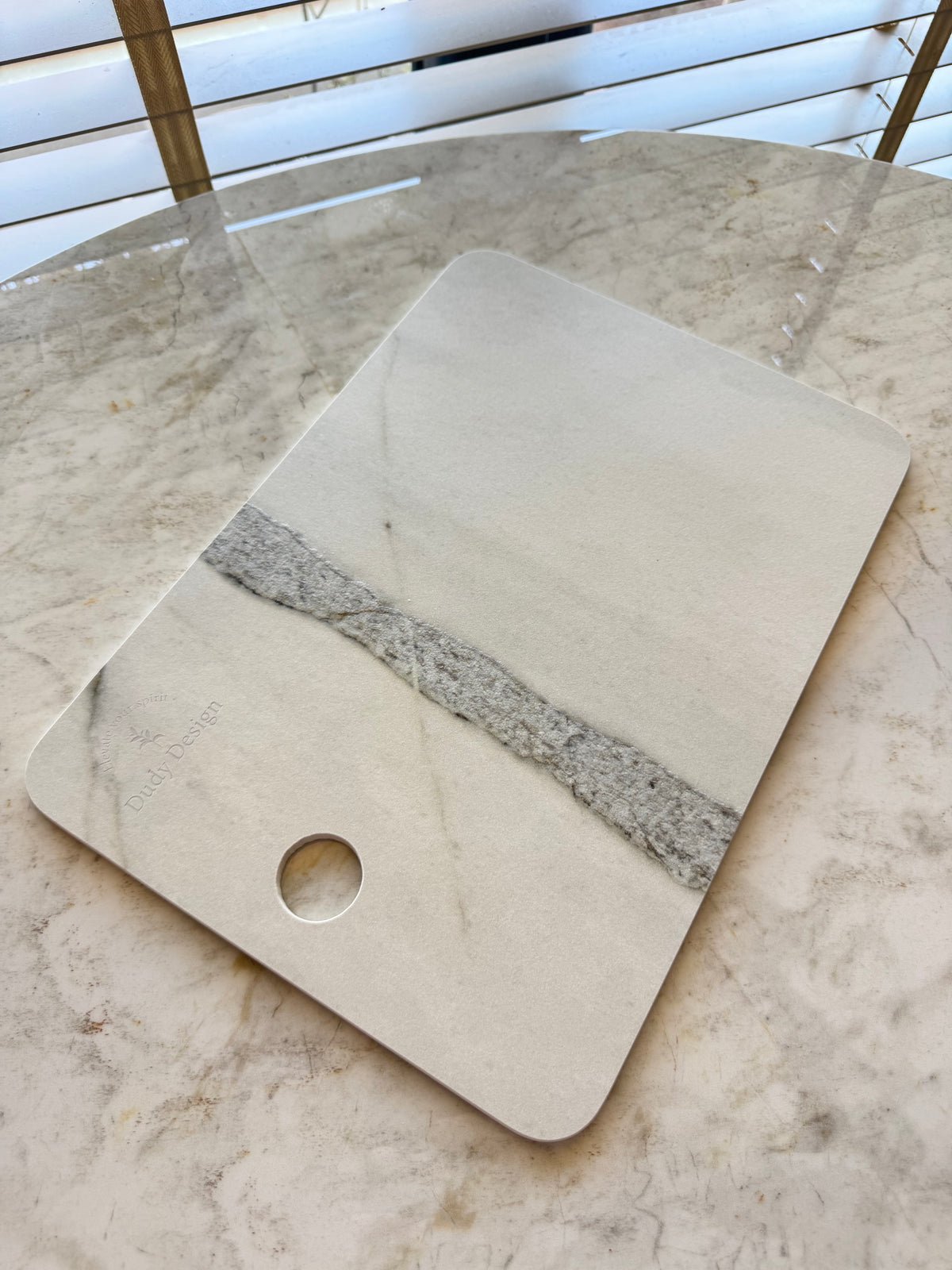 Dudy Design Black Swan Büyük Porselen Kesme Tahtası  (35x25)