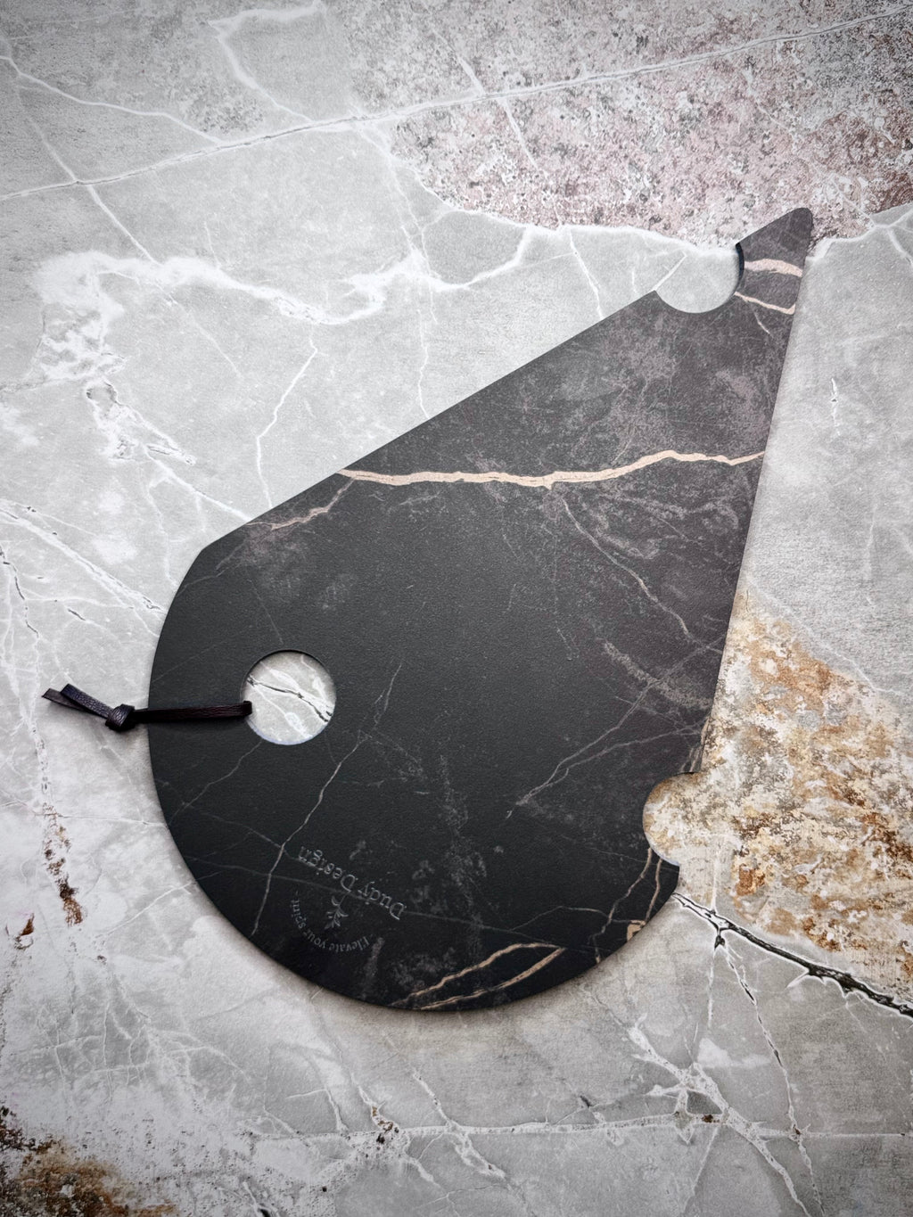 Dudy Design Port Laurent Porselen Peynir Sunum Tahtası | Çizilmez Leke Tutmaz Antibakteriyel | NSF Belgeli (25x40)