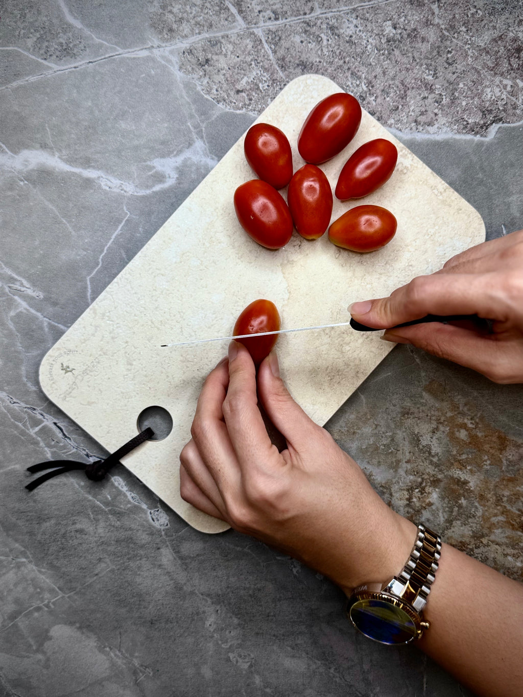 Dudy Design Rapolanı Küçük Porselen Kesme Tahtası (25x15)