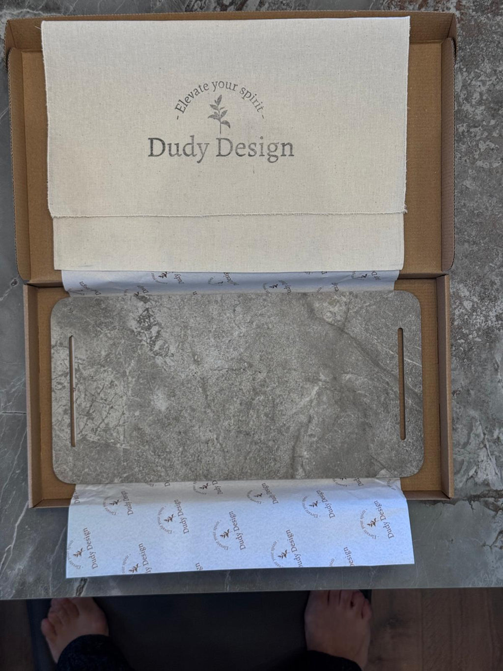 Dudy Design Bosco Porselen Steak Sunum Tepsisi | Çizilmez Yanmaz Isıya Dayanıklı Antibakteriyel Sunum Tahtası | NSF Belgeli