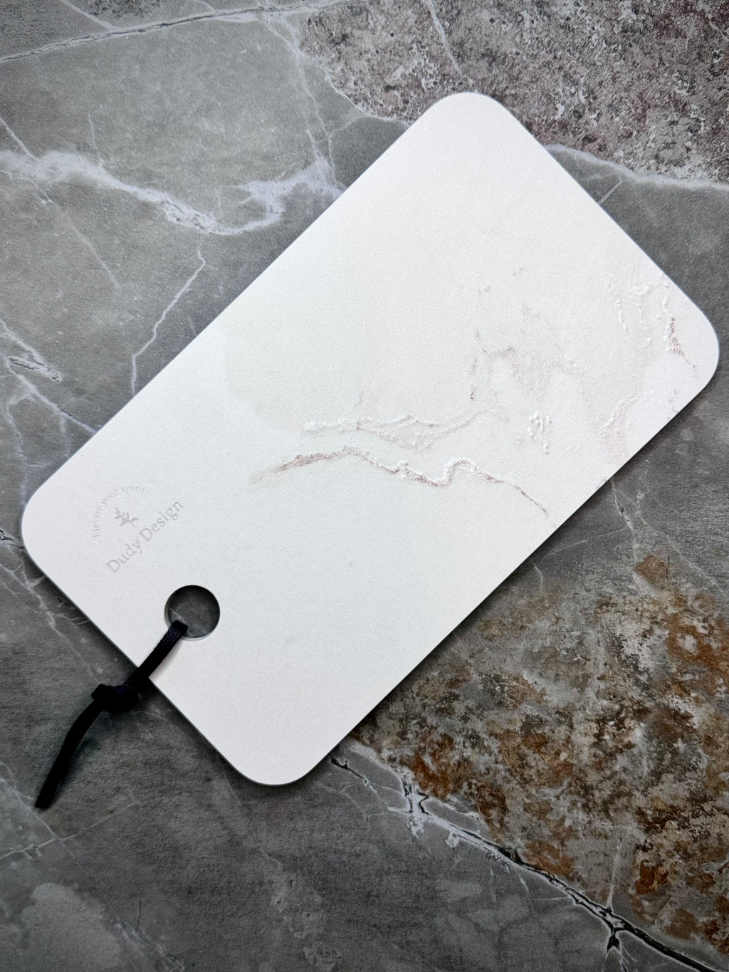 Dudy Design C.Gold Küçük Porselen Kesme Tahtası (25x15)