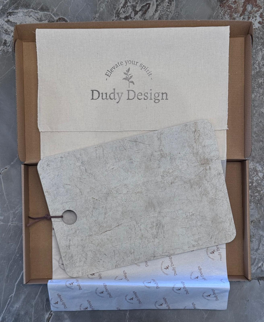 Dudy Design Porselen Kesme Tahtası ( Olimpo ) ( Büyük Boy )